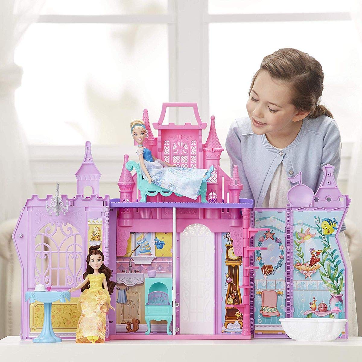 Disney Hasbro Princess - Castello Pack ‘n’ Go, E1745EU4