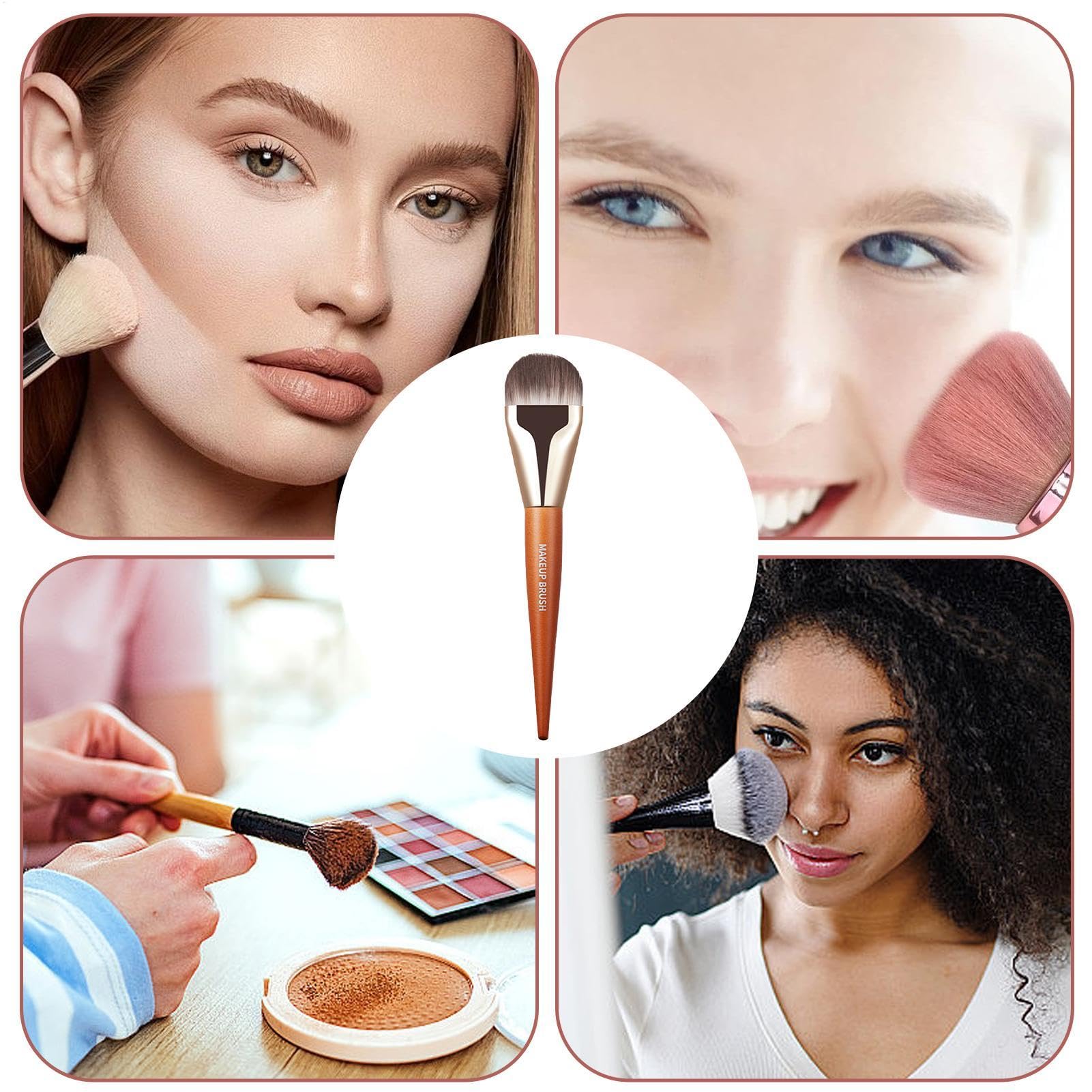 Foundation-Konturpinsel, professioneller Foundation-Pinsel, Pinsel und