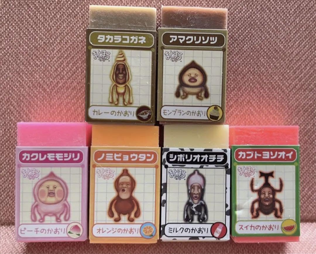 Amazon.co.jp: Secret Kobito Zukan Set of 6 Types A2939 : DIY