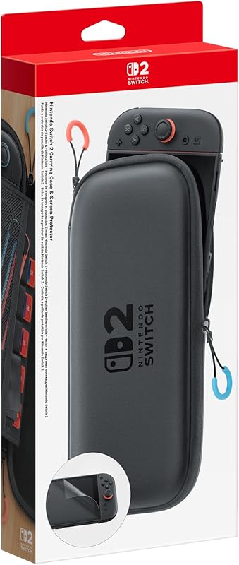 Pochette de transport et protection d’écran Nintendo Switch 2