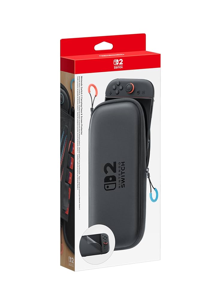 Nintendo Switch 2 ブラック 別売ケース付 Amazon.com: Nintendo Switch 2 Carrying Case & Screen