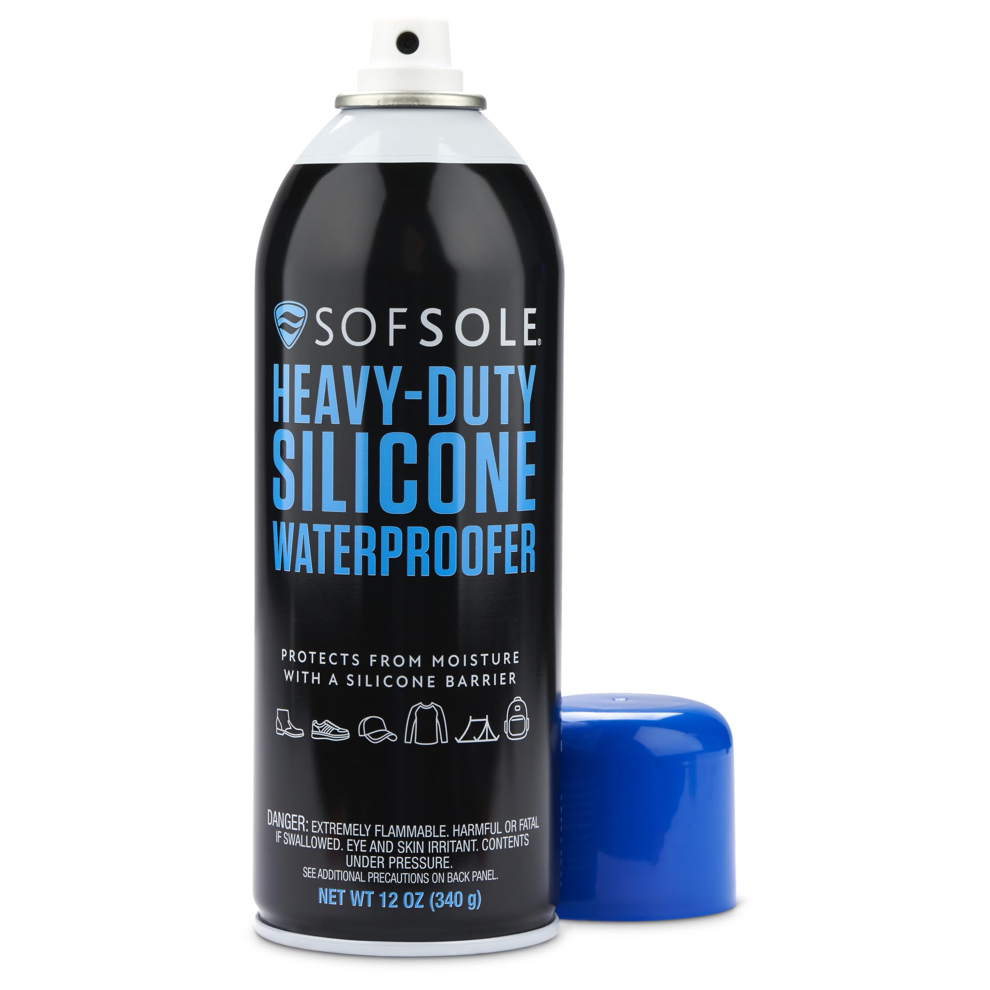 Silicone Waterproofer Spray for Boots, Tents and Outdoor Gear, 12-ounce