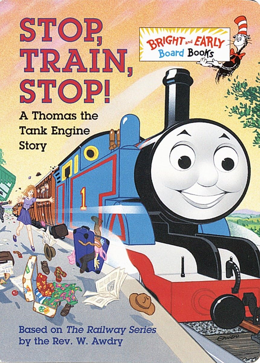 Stop, Train, Stop! A Thomas the Tank Engine Story Board book – January 20, 1998