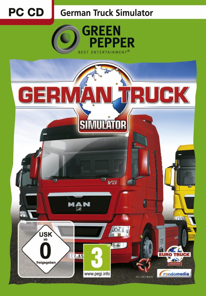 海外版→PC→German Truck Simulator German Truck Simulator [Green Pepper] - [PC]: PC: Video Games