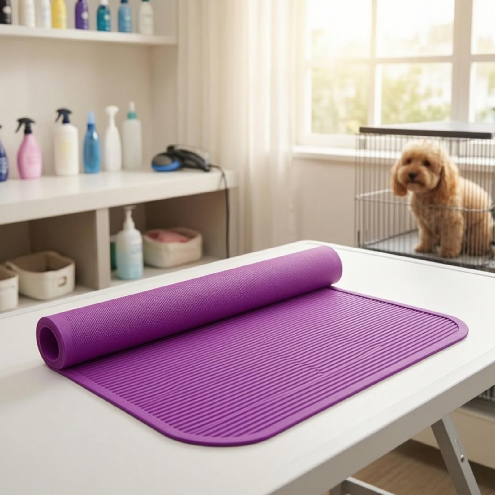Tapis Antidérapant Doux, Vert