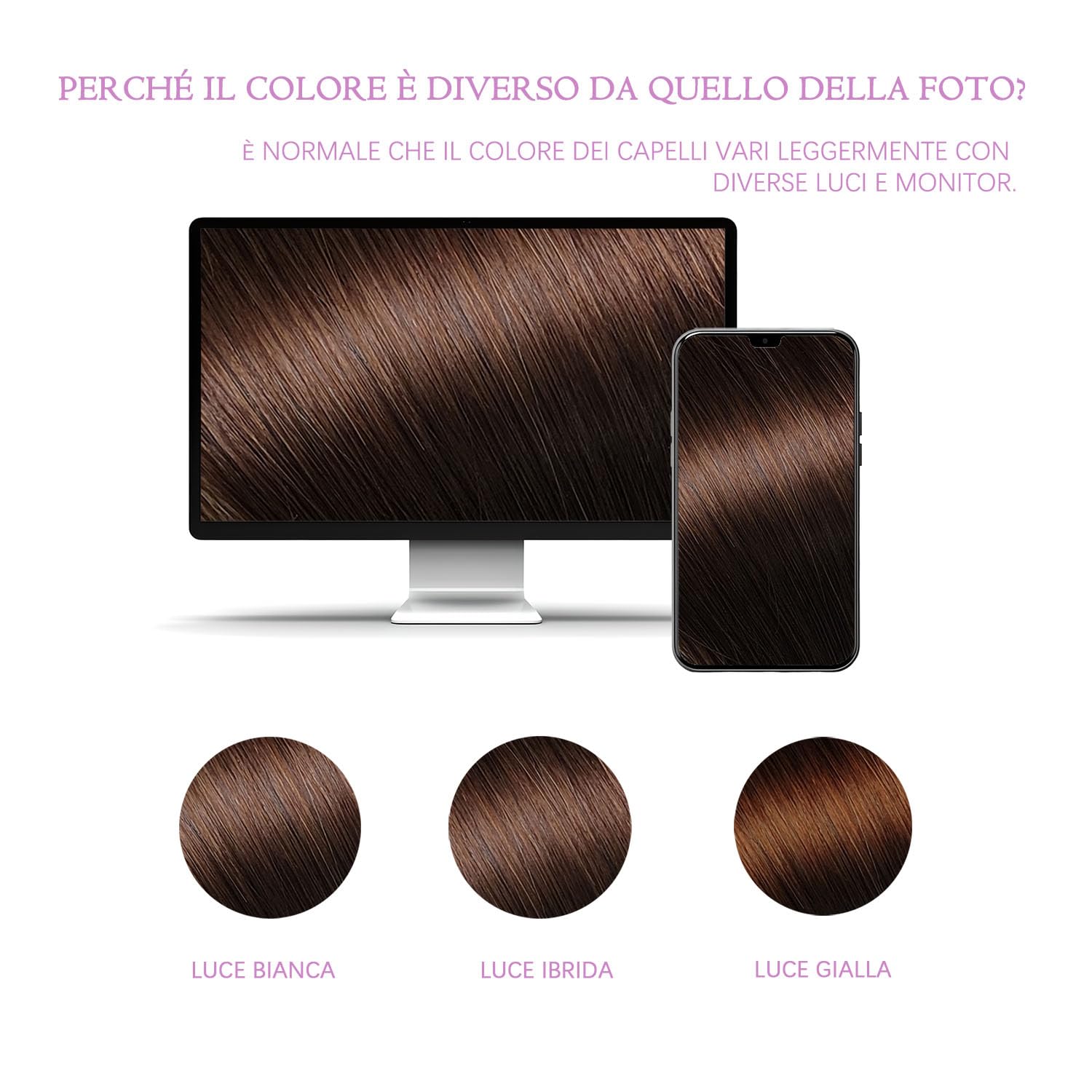 LieblichWelle Extension Capelli Veri Biadesivo Marrone Medio 40 cm, 20 pz, 40 g, Salon-Grade Qualità, Facili Comode da Indossare Per le Giovani Donne (Marrone Medio, 40 cm)