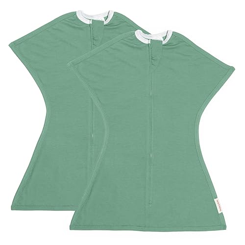 SleepingBaby Zipadee-Zip - Manta de transición para bebé con cremallera, cómoda manta espaciosa para cambiar pañales fácilmente, albahaca, pequeña