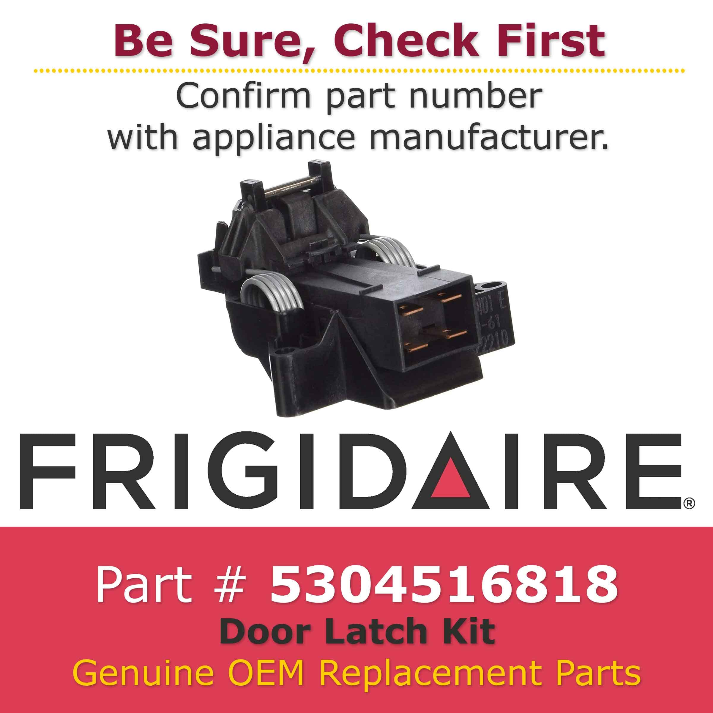 Frigidaire Dishwasher Door Latch Kit - OEM Part -3 Frigidaire Dishwasher Door Latch Kit - OEM Part -3
