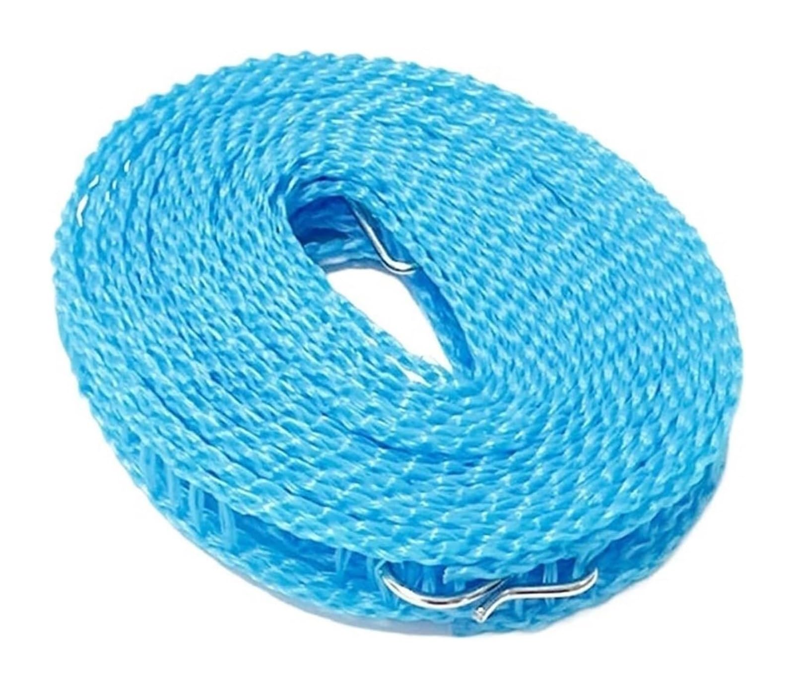 TVANTRUXIS Outdoor Portable Clothesline, Laundry Line 1Pcs Multicolor 3-10m Non-Slip Windproof Outdoor Travel Camping Clothesline(Blue,10M)