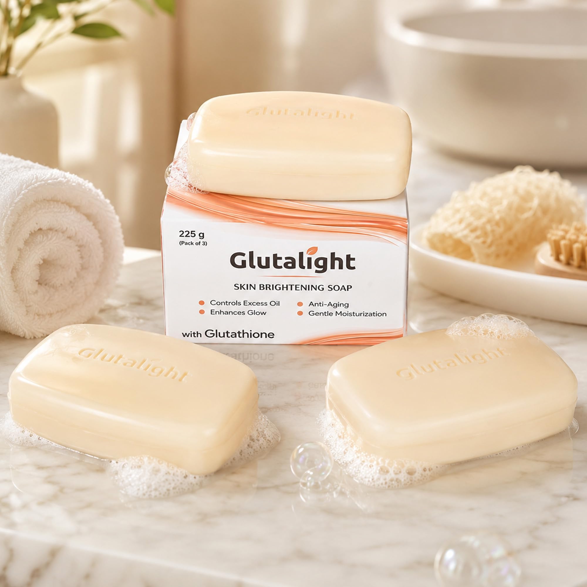 glutathione soap tan removal Buy Glutalight Skin Brightening with - Fades Dark Spots, & Hyperpigmentation Soap for Women & Men - Controls Excess Oil, Anti-Aging, Glow Boosting Glutalight KSA Store | Best
