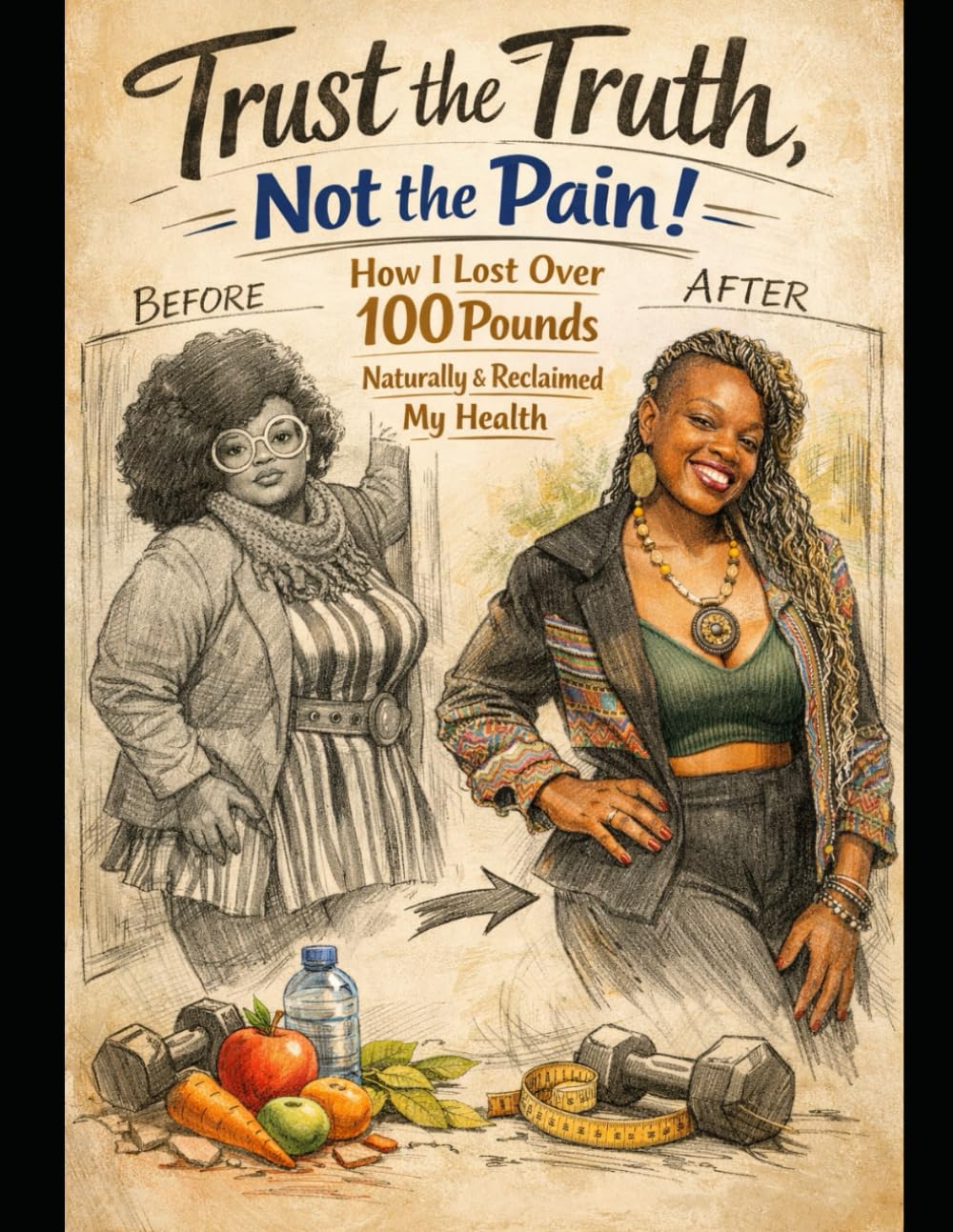 Trust The Truth, Not The Pain...: A Journey of Healing, Self-Love, Naturally Loosing over 100lb and Reclaiming My Health