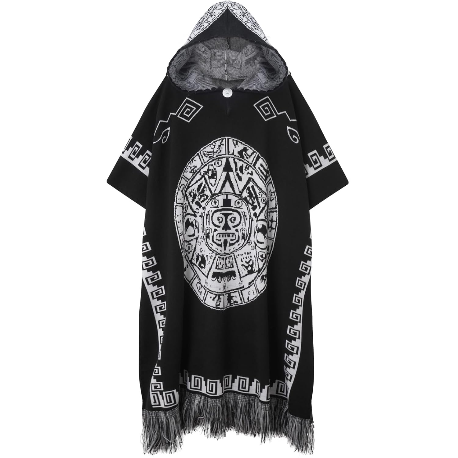 Poncho mexicano unissex serape com capuz vintage hippie ocidental poncho boho totem sem mangas suéter xale capa em promoção! Veja a oferta e mais achadinhos de Jaquetas & Casacos 6 Hoje é o melhor dia para comprar Poncho mexicano unissex serape com capuz vintage hippie ocidental poncho boho totem sem mangas suéter xale capa com aquele preço maroto! Promoção! Aproveite a oferta! 6