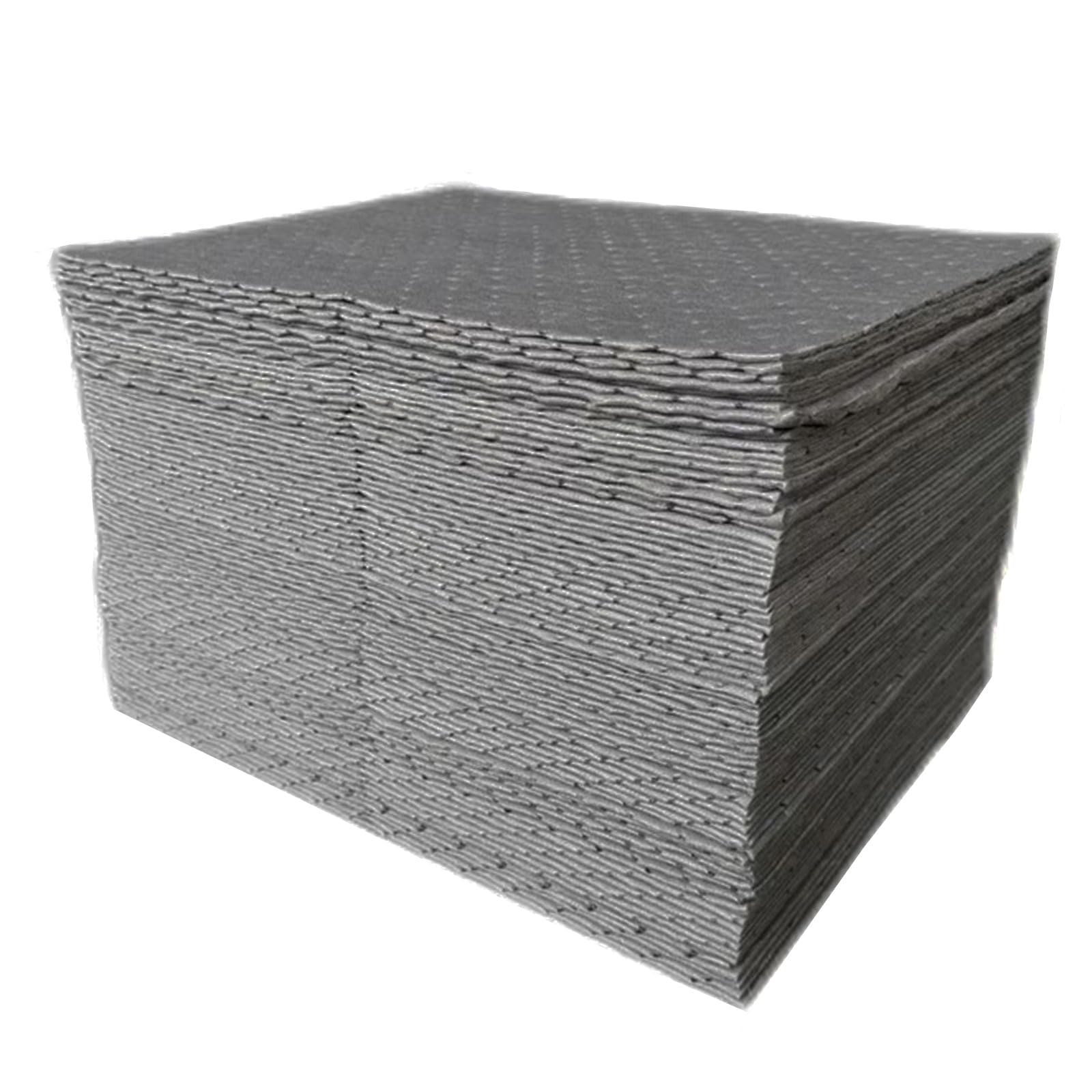 Oil Water Absorbent Pads, Heavyweight Spill Pads, Absorbs Oil, Grease, Solvents, Coolant, Water & Other Leaky Fluids for Home Garage Basement Labs(Size:3mm,Color:100 pcs)