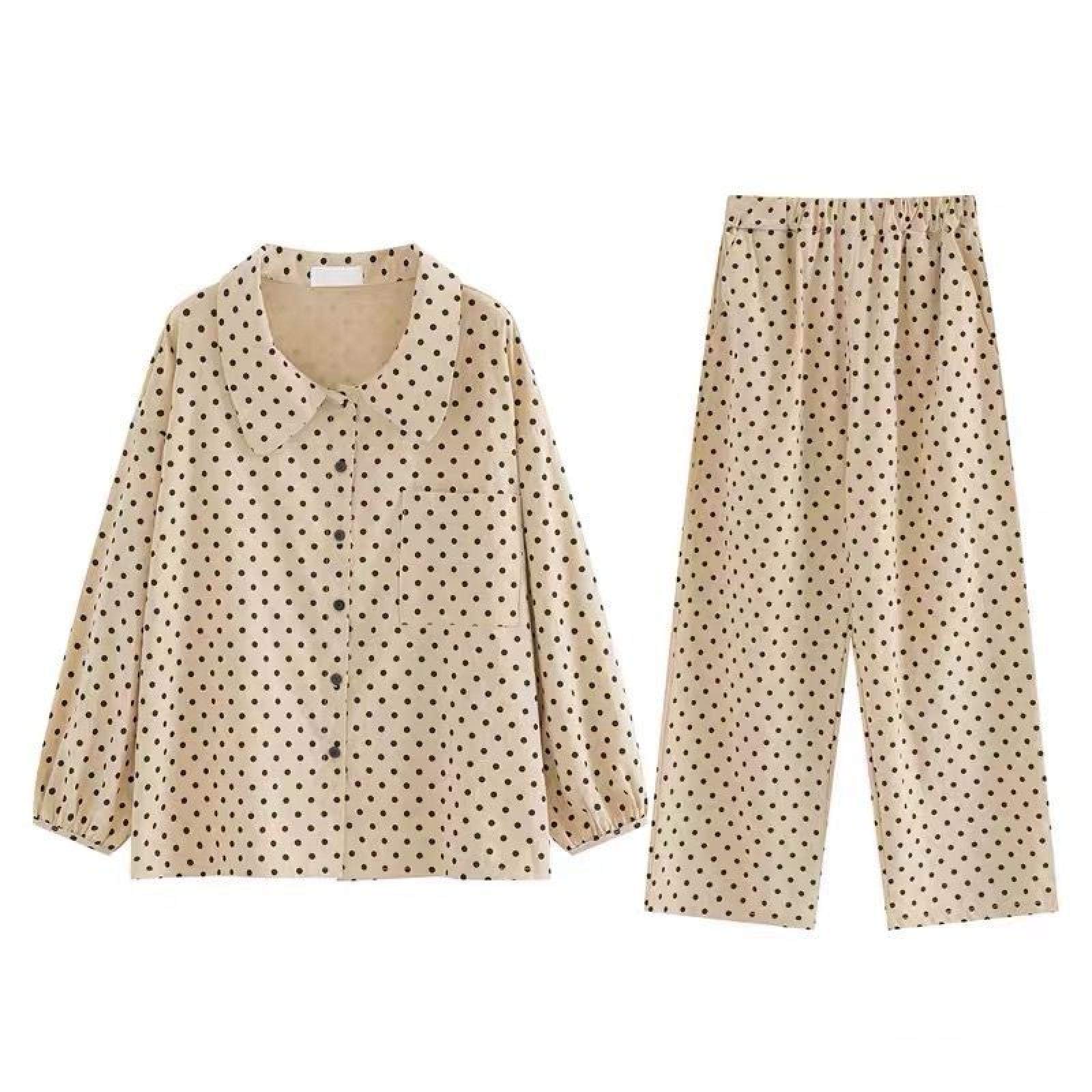 Nightgown,Sleepwear Women's Cotton Home Suit Pajamas Sweetheart Autumn Clothes Women Winter Pyjama Pijamas L xingse