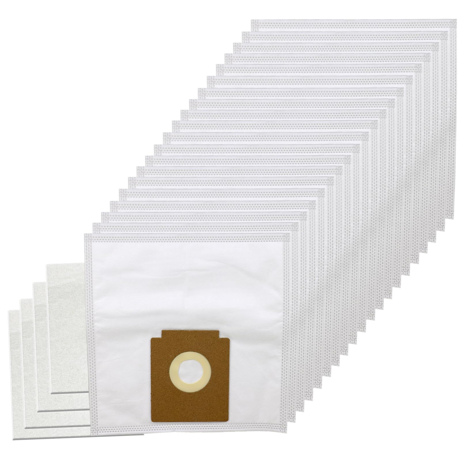 SPARES2GO SMS Microfibre Cloth Bags for Zanussi Compact Power ZAN3002, ZAN3002EL Vacuum Cleaner (Pack of 20)