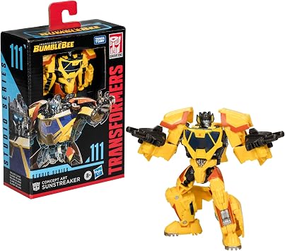 Transformers Studio Series Deluxe Transformers: Bumblebee 111 Concept Art Sunstreaker Action Figure