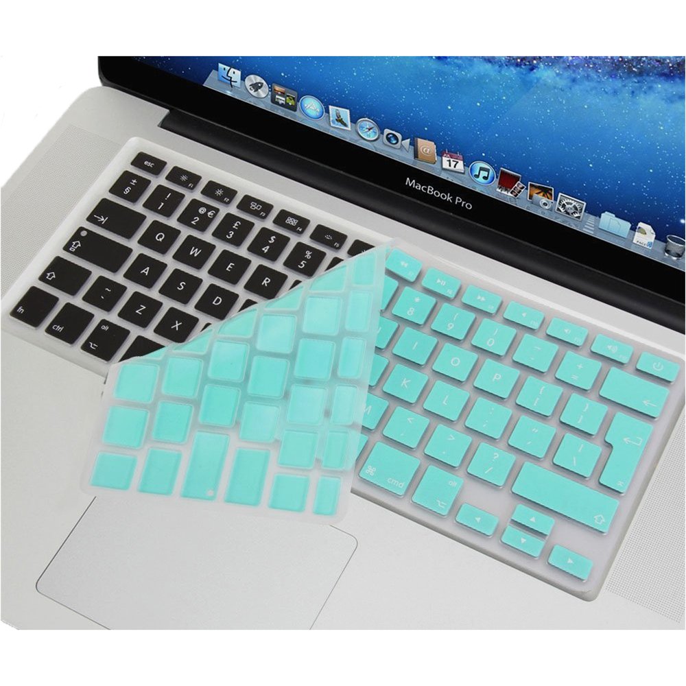 Se7enline Compatible with Macbook Keyboard Cover Skin for Mac Neo & Air 13/15 & Pro 14/16 inch (M5 M4 M3 M2 M1 A18 Pro) 2026/2025/2024/2023/2022/2021 Silicone Waterproof Dustproof EU Layout,Black — view 8