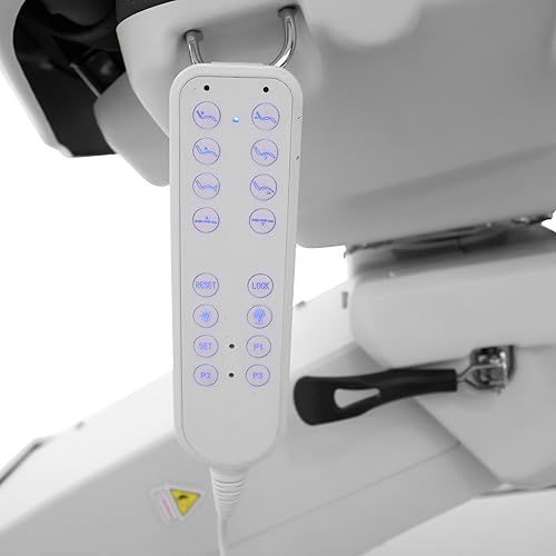 Miniatura 9 de SKINACT Venice Electric Medical Spa Silla/mesa de tratamiento con giratorio (gris)