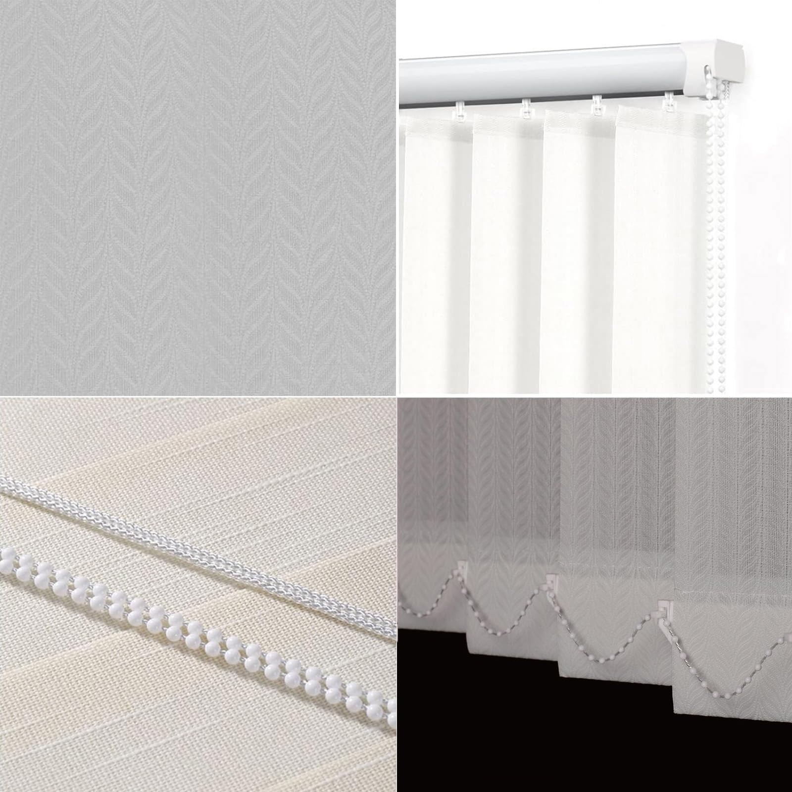 Tenda Verticale Oscurante,Veneziane da Interno,Tende Verticali Oscuranti/Isolate Termicamente,per Camera Ufficio,Misure e Colori Personalizzabili,Larghezza×Altezza (120cm x 150cm)