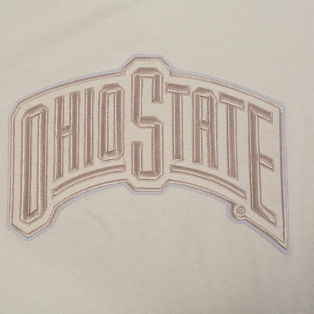 Pro Standard NCAA Womens Womens College Neutral Cotton Short Sleeve Boxy Tee - Image 5