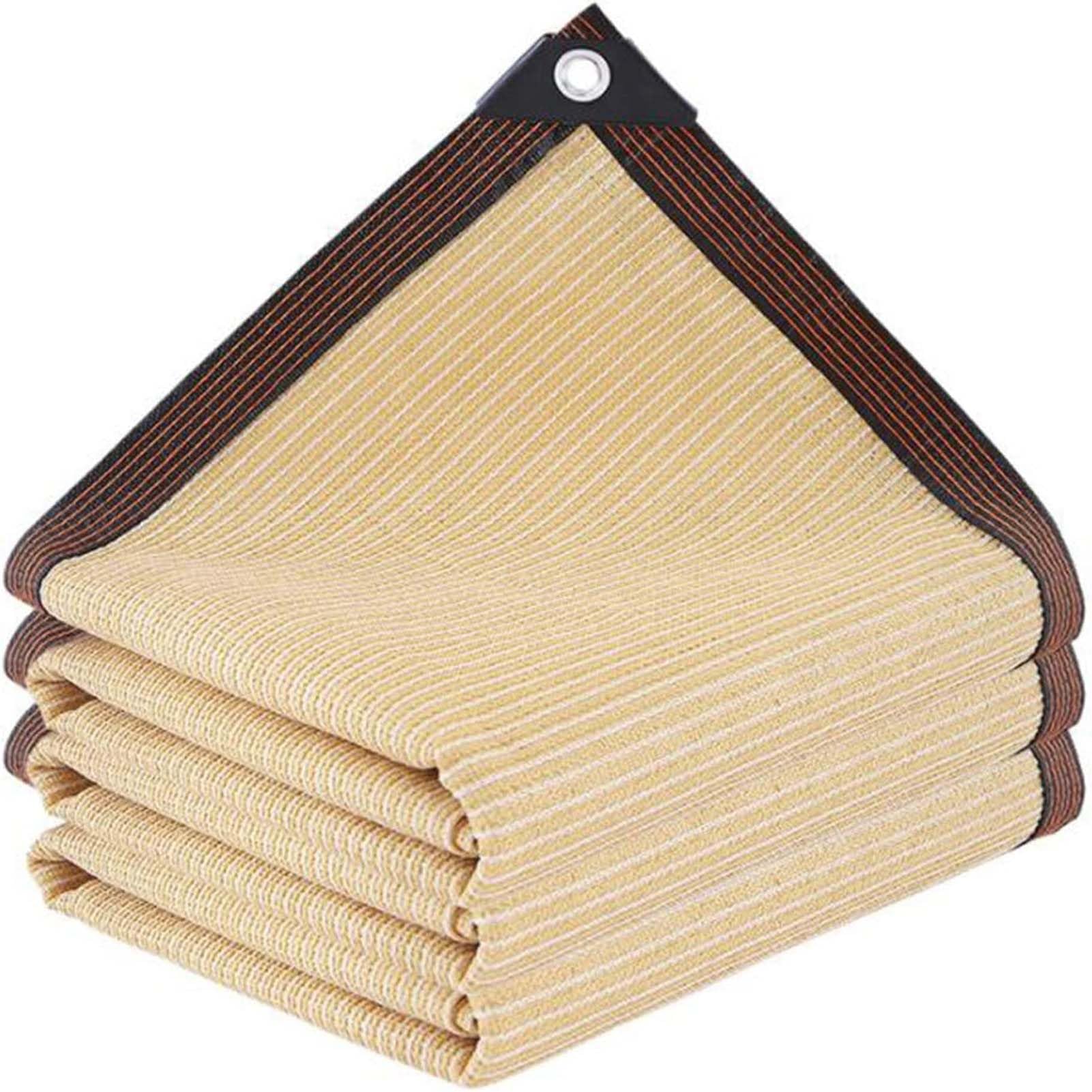 KLGFBDC 5x7m Shade Cloth Garden Sun Shade Netting 80% UV Protection Breathable Canopy for Greenhouse Patio Carport Outdoor Sunblock Netting for Plants