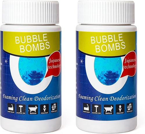 Miniatura 8 de Limpiador de drenaje de bombas de burbujas, tubería de dragado rápido, potente limpiador de drenaje de fregadero, polvo de dragado de tubo de espuma