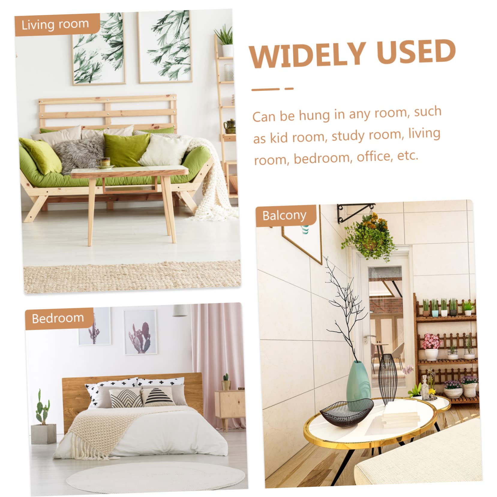 SOIMISS 3stücke Holz-Herz Deko-hänger Mit Familienmotiven Wanddeko Aus Holz Liebevolles Herz-Design Für Hochzeiten Partys Und Tägliche Dekorationen Vielseitig Einsetzbar Und Stilvoll