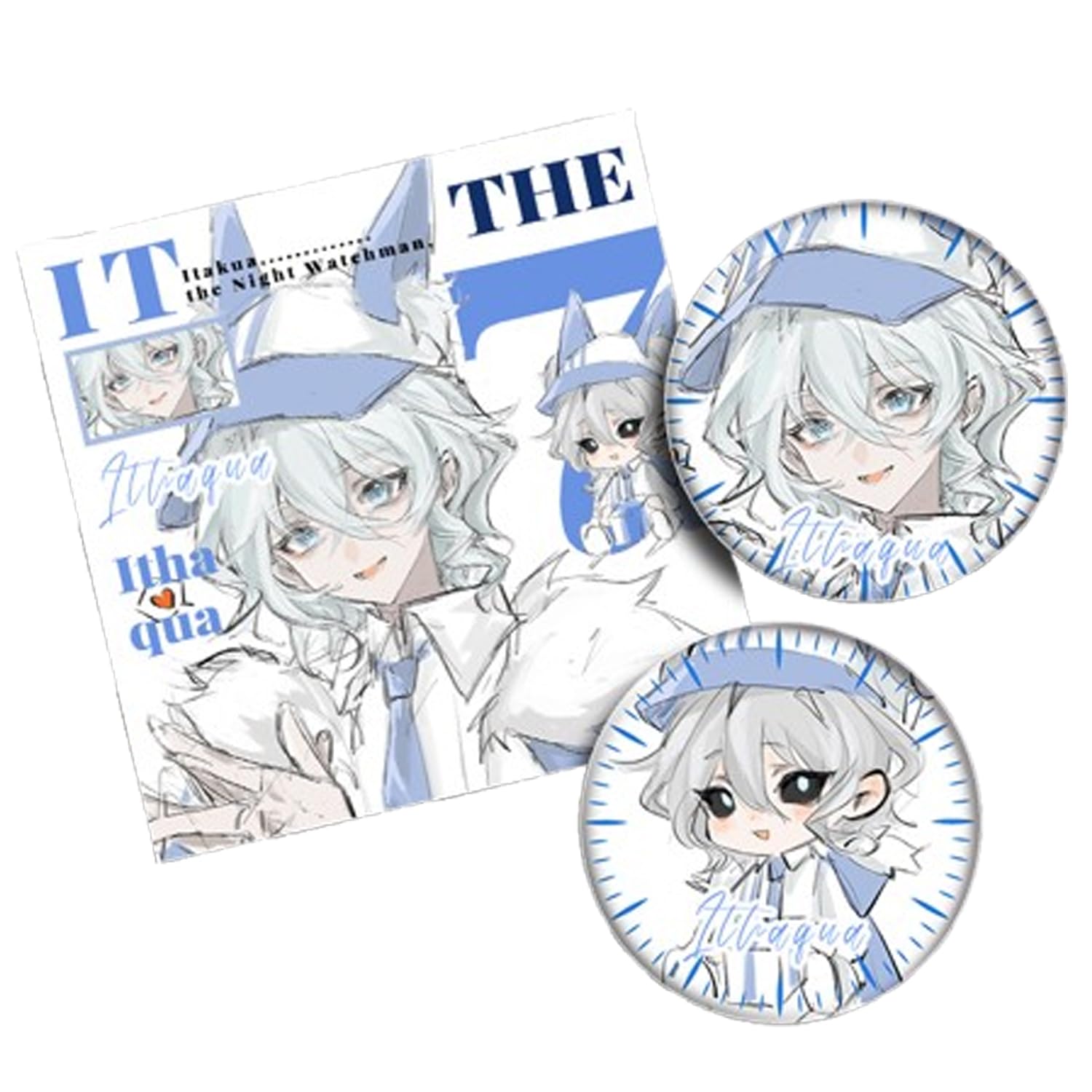 IdentityV 第五人格 夜の番人 イタカ 缶バッジ まとめ IdentityV 第五人格 夜の番人 イタカ だいごじんかくようちえん