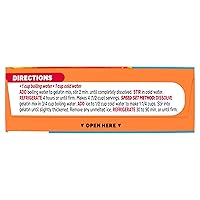 Vista 3 de Jell-O - Mezcla de postre de gelatina sin azúcar y naranja (paquete de 24 unidades, cajas de 0.3 onzas)