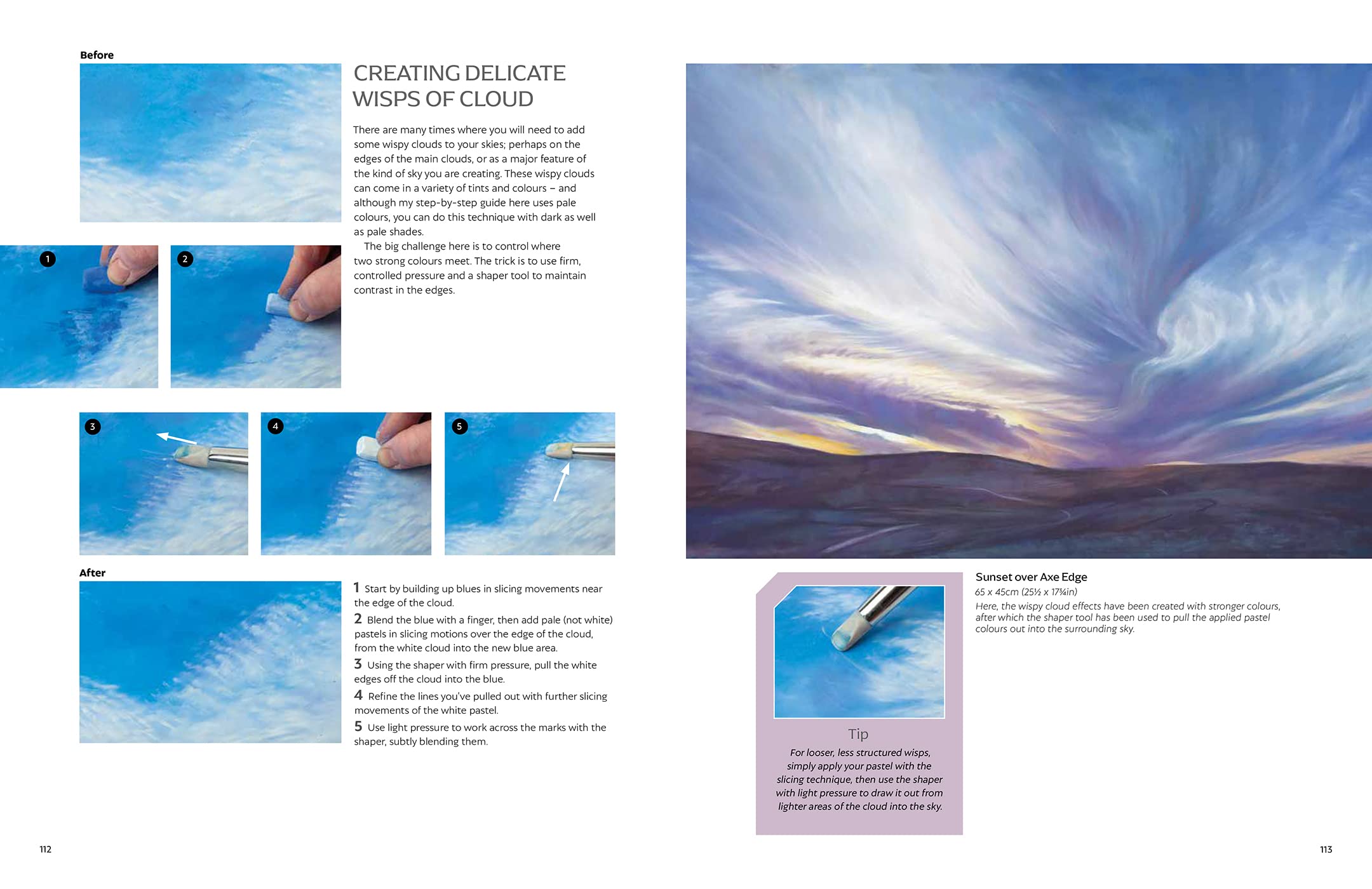Painting Skies in Pastel: Creating Dramatic Clouds and Atmospheric Skyscapes