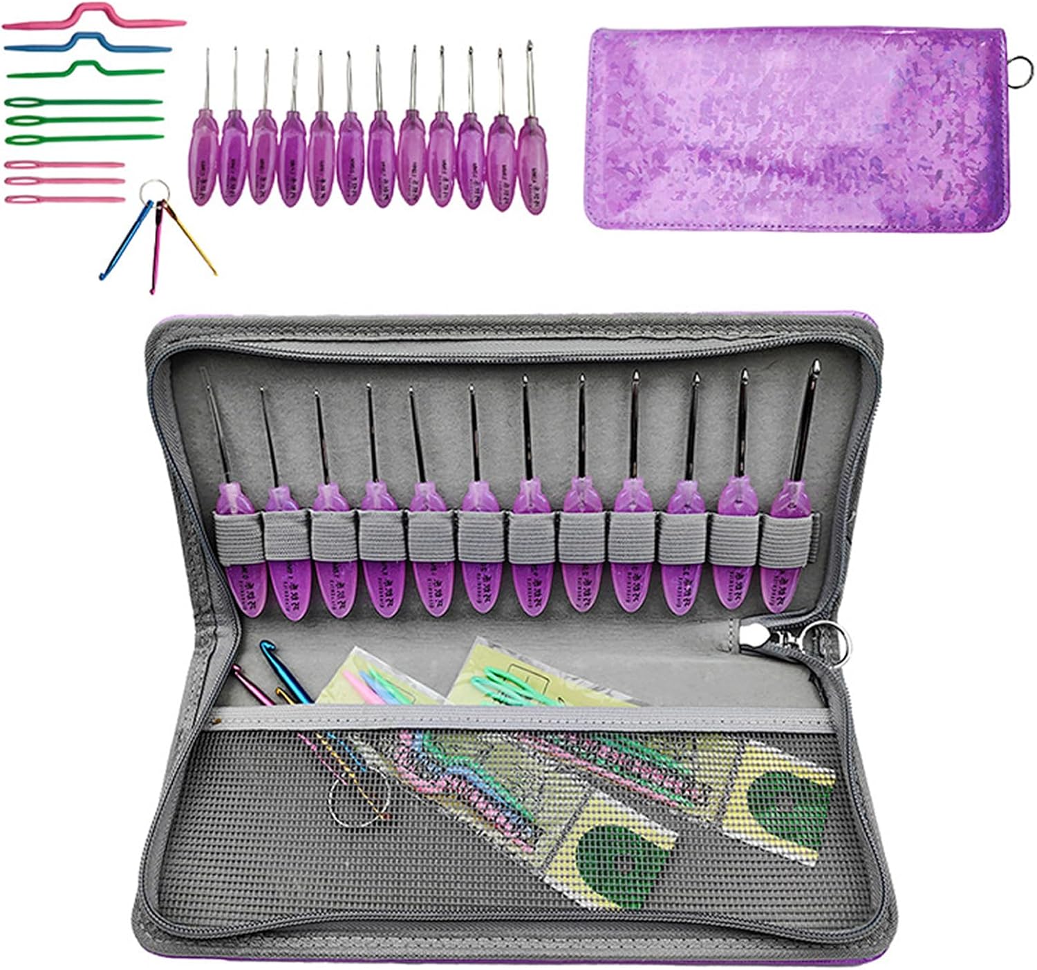 okappalover アクセサリーセット 23点 5-10-20 Pcs Heart Shaped Swivel Snap Hook Key Chain Swivel Clasp