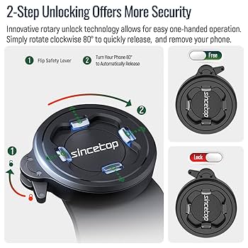 Apple - termaeiPhone7 Amazon.com: Bike Phone Mount,Mountain Bicycle Stem Cell