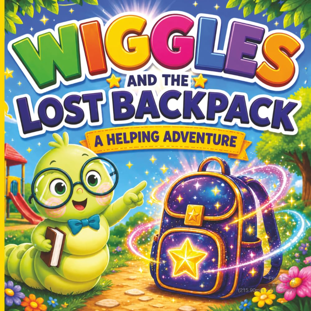 WIGGLES AND THE LOST BACKPACK: A Fun Learning Adventure About Friendship, Teamwork & Problem Solving