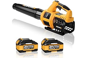 EWORK Cordless Leaf Blower: Supercharged Clean for Effortless Outdoor Spaces