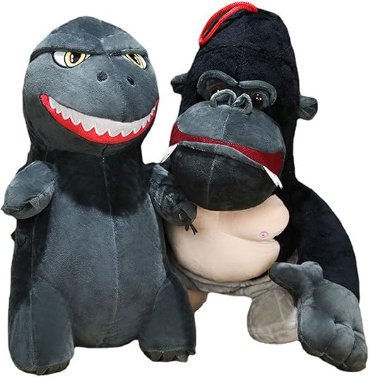 Amazon Co Jp ゴジラvsキングコング映画人形ゴリラリトルモンスター人形アニメキングオブモンスターズぬいぐるみ おもちゃ