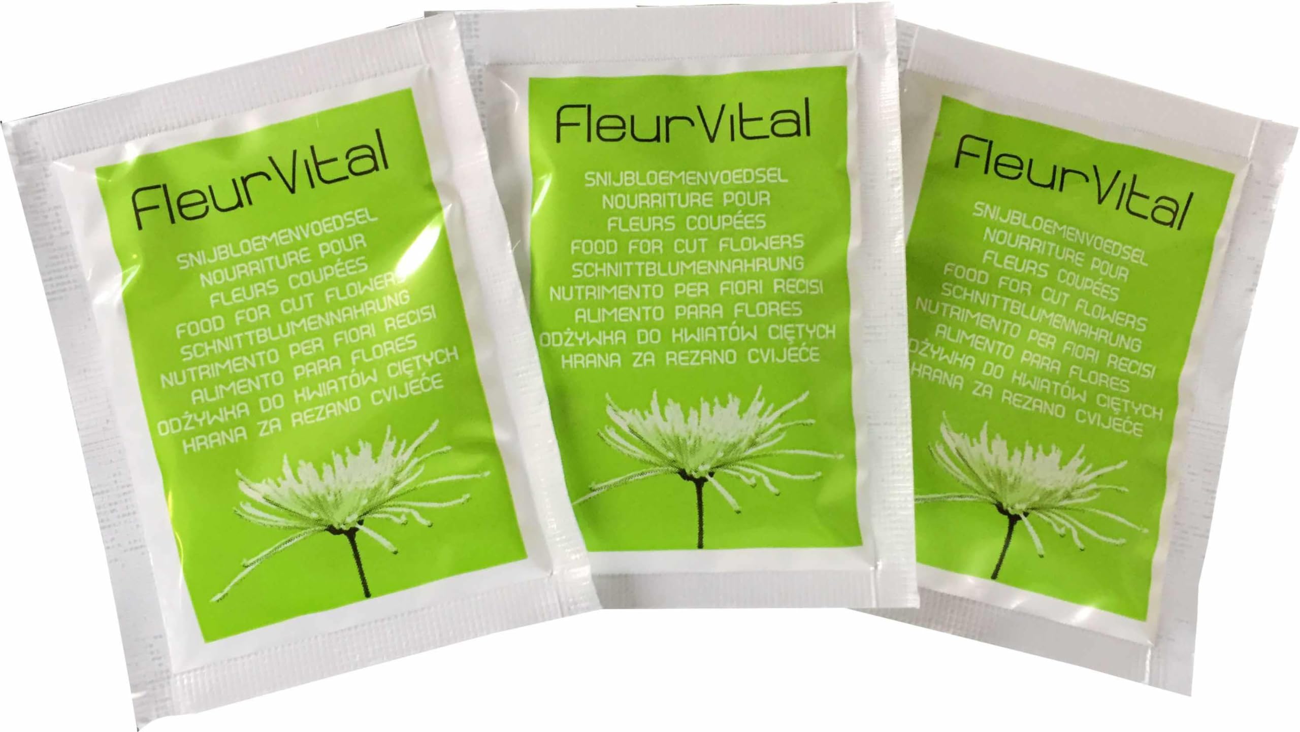 Fleur Vital 100 Ttchen | Schnittblumennahrung Pulver | 1 Ttchen fr 0,5  Liter Wasser | Verlngert die Haltbarkeit von Schnittblumen |  Blumenfrischhaltemittel fr frische Blten & klare Vasen : Amazon.de: Garten