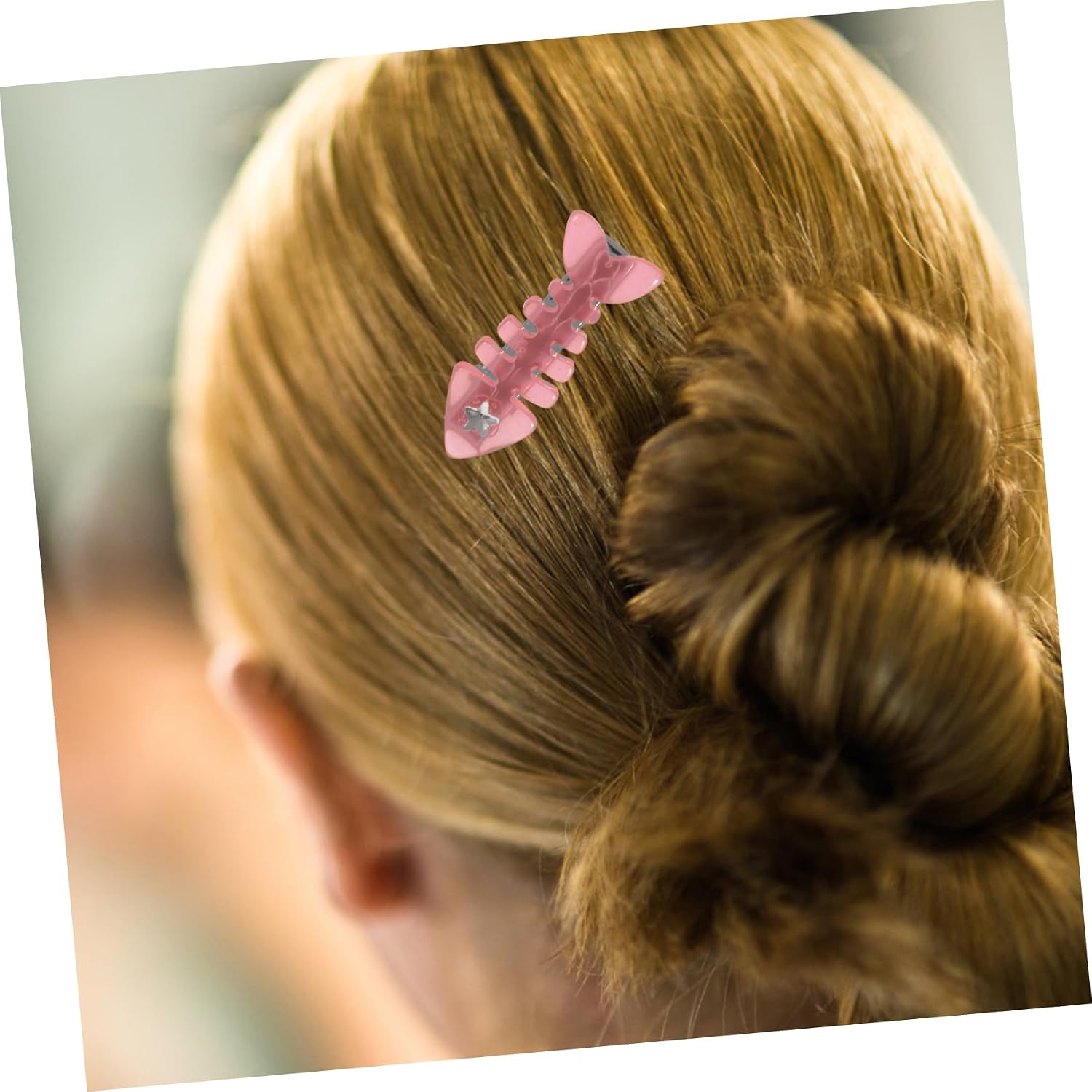2Pcs Cute Fish Bone Hair Clips for Unique Hairpins for Stylish Teens Versatile Accessories for Daily Wear and Special Occasions Fashionable Hair Styling Tools image 5