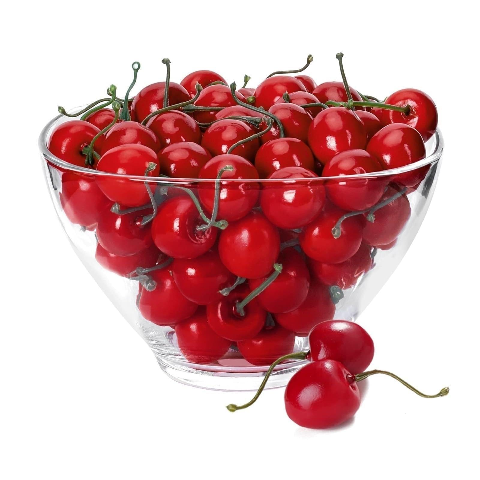 CVdrtyED Reusable Artificial Fruit Display Artificial Cherry Fruit, For Decoration Kitchen Ornaments