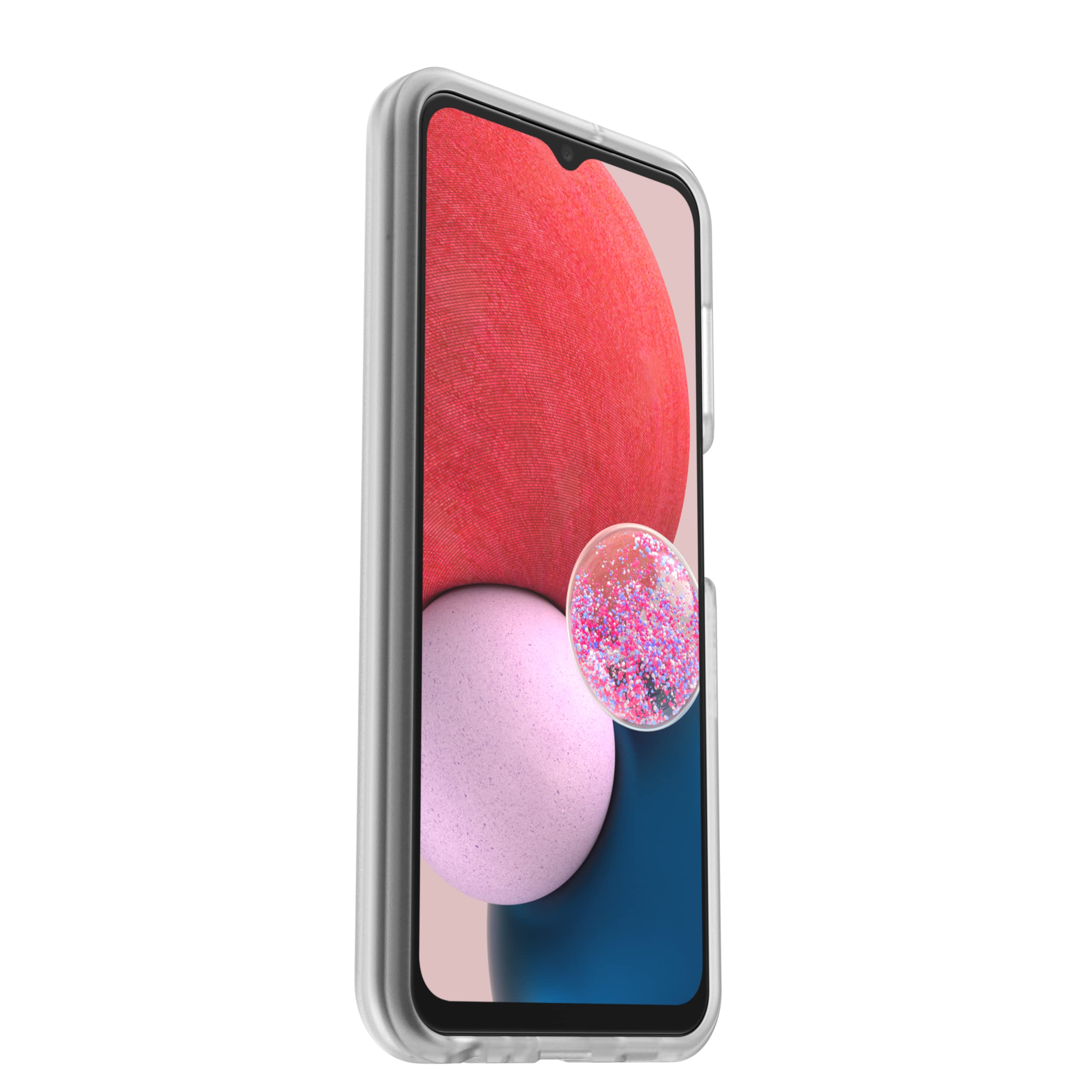 OtterBox Cover per Samsung Galaxy A13 Sleek, resistente a shock e cadute, cover ultrasottile,testata a norme anti caduta MIL-STD 810G, Trasparente, Versione No Pack Retail