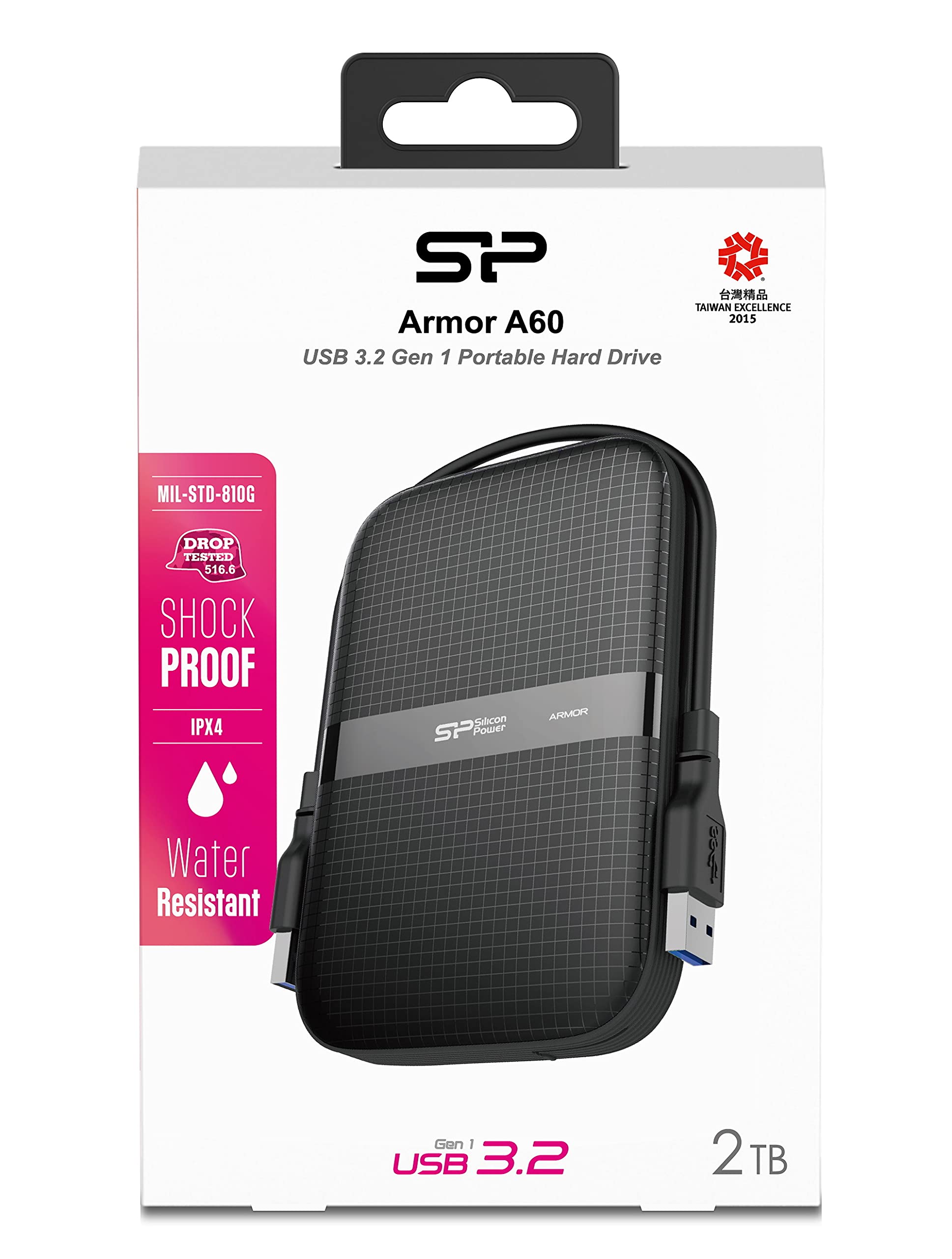 Amazon | SP Silicon Power シリコンパワー ポータブル 外付け HDD 2TB
