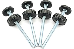 Top Paw 8MM Threaded Spindle Rod Extensions for Pet Pressure Mounted Gate - Safety Accessories