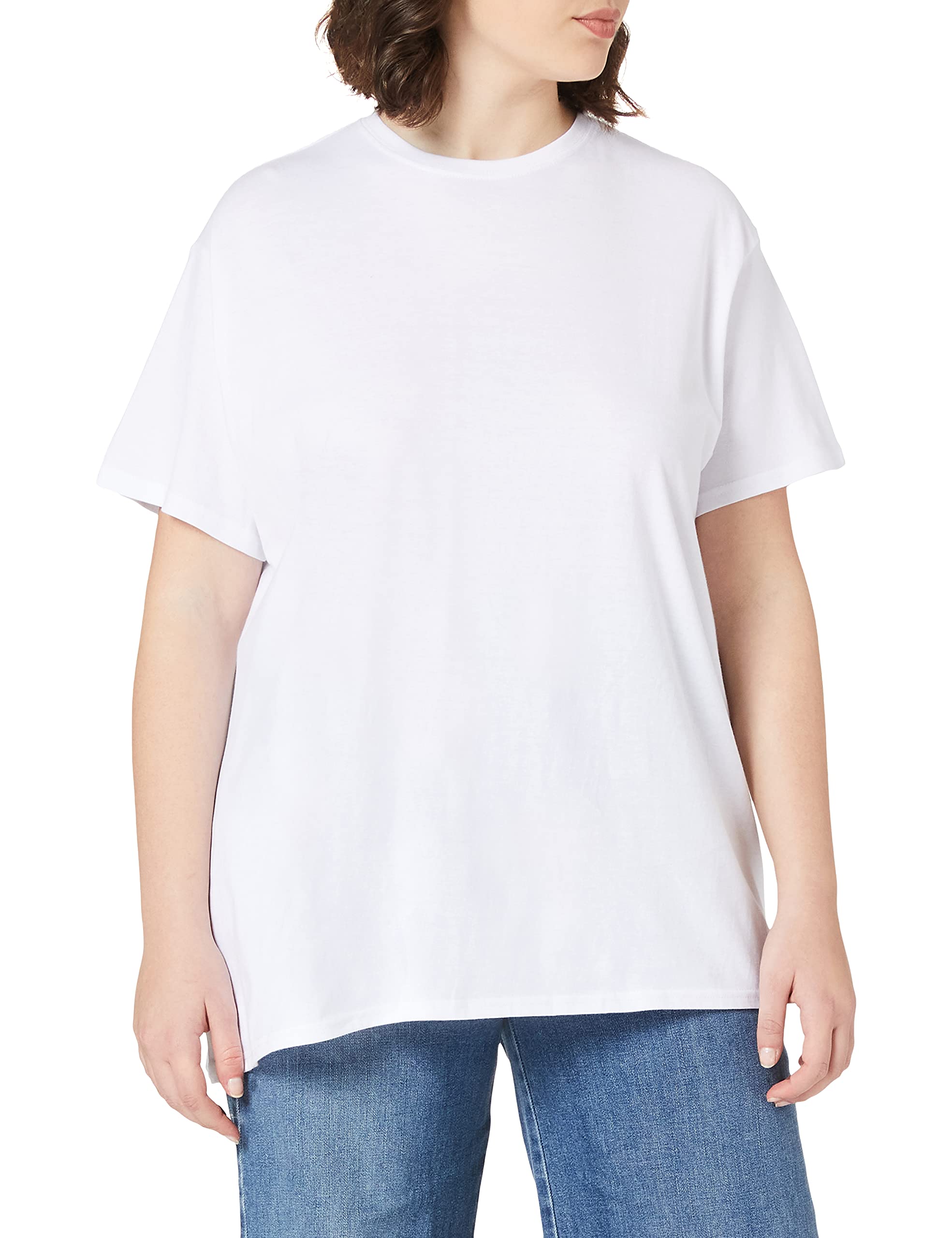 Maglia in cotone organico maniche lunghe uomo bianca B&C Inspire - T