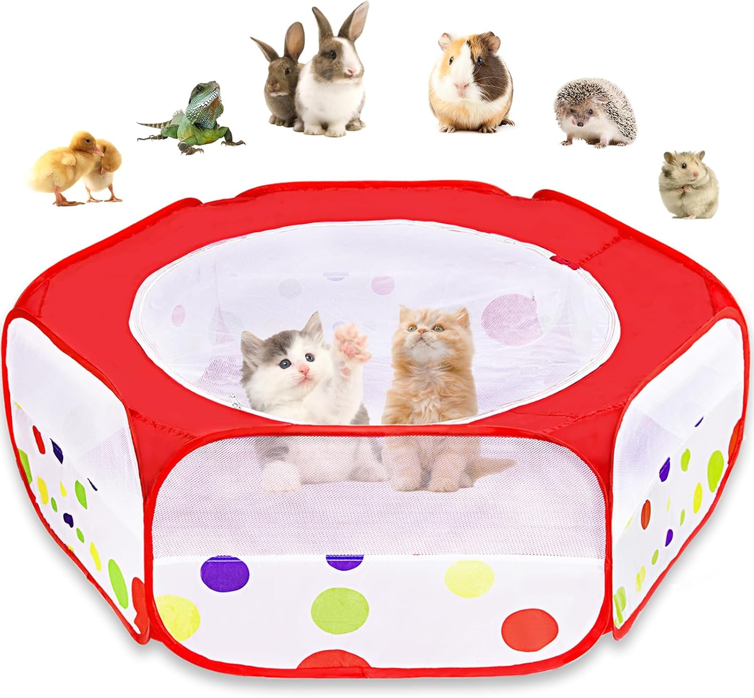Small Animal Playpen, SKYKA Pet Playpens, Rabbit Playpen