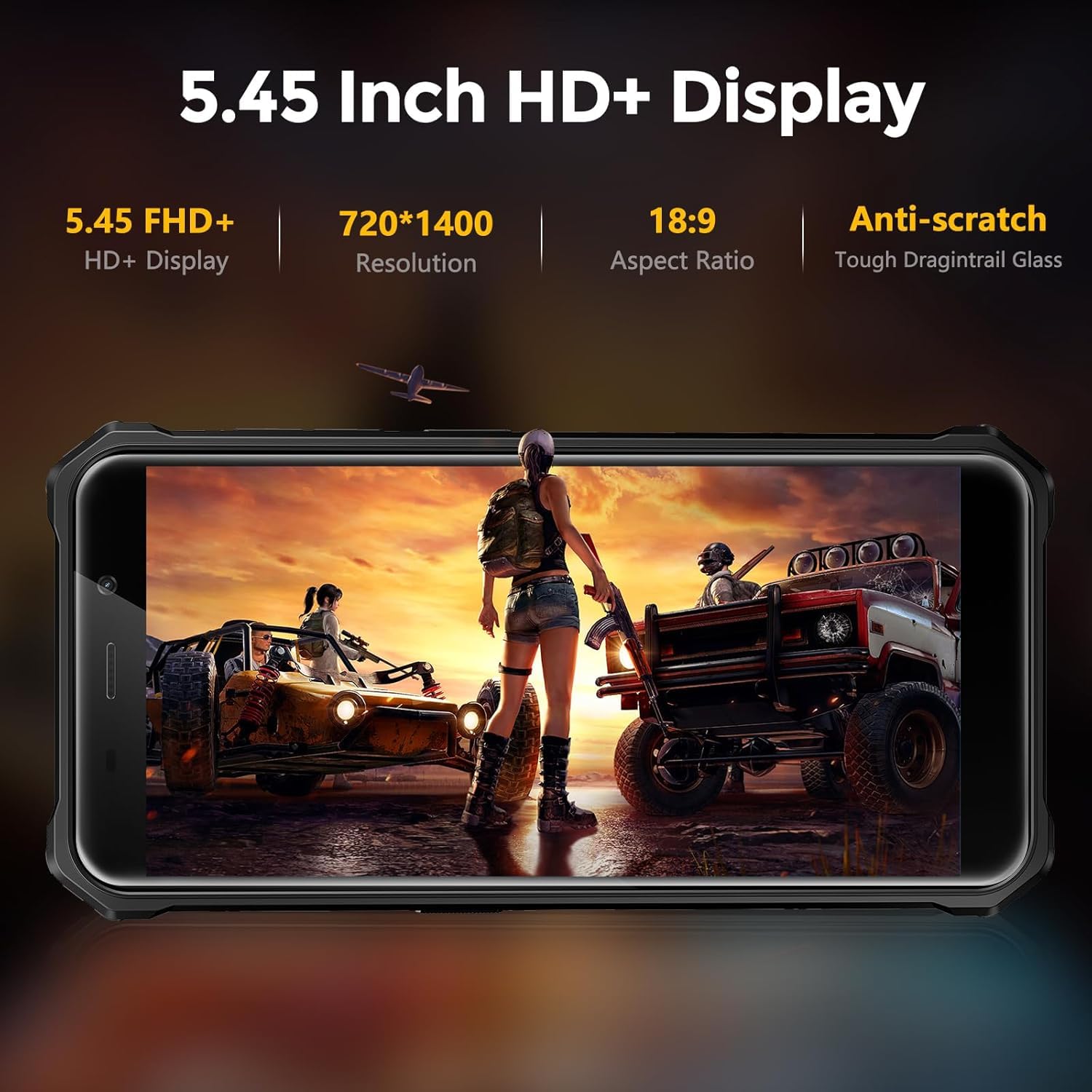Amazon | FOSSIBOT F101 Pro Rugged Phone アンロック、10600mAh