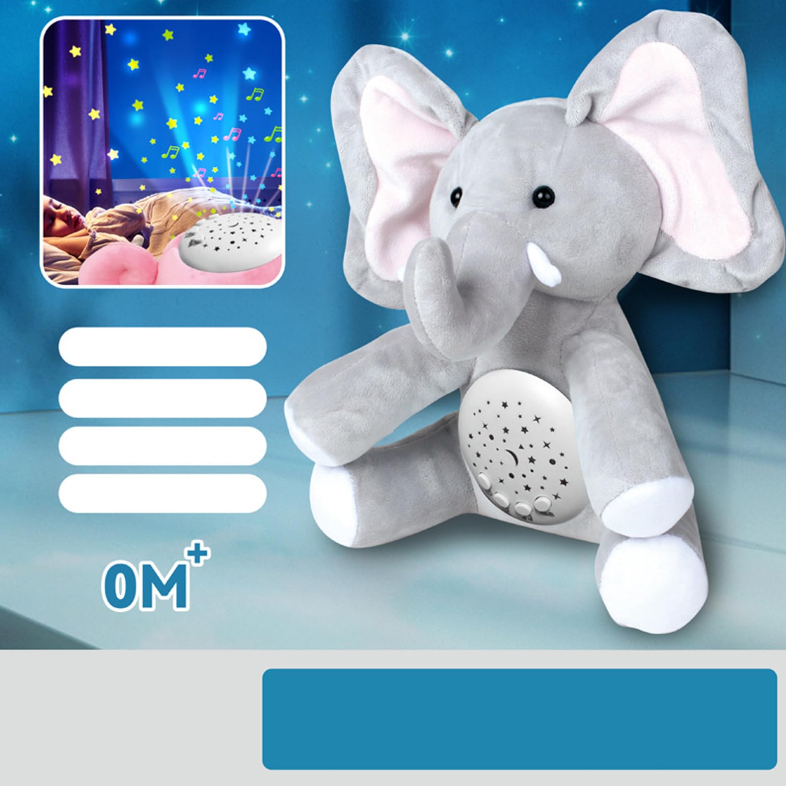 Juguete De Peluche Muñeca Con Música Calmante