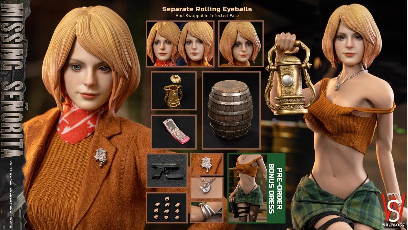 Amazon.co.jp: [AC]SWTOYS FS057 1/6 女性 Ashley 可動