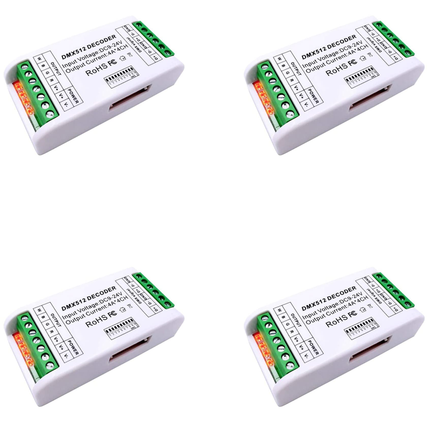 Mini décodeur RGBW pour résoudre les baisses d'intensité des longs rubans LED - 8