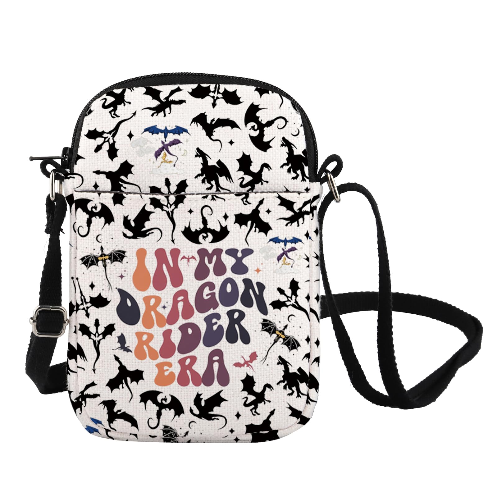 FW Merch In My Dragon Riding Era Crossbody Bag Xaden Riorson Inspired Gift Dragon Rider Gift for Fans