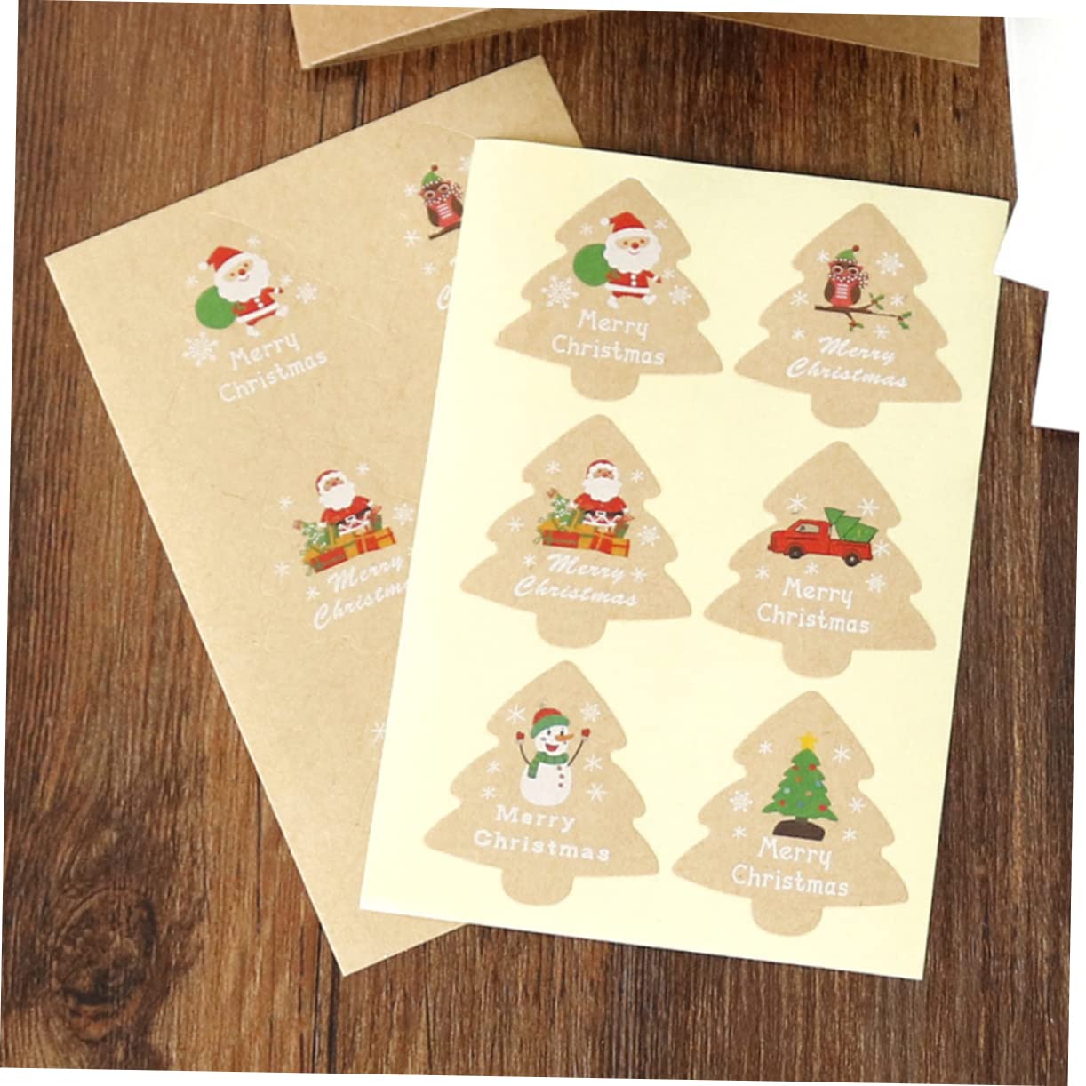 120sätze Weihnachtsgrußkarten Festliche Botschaften Mit Karten Umschlägen Stickern Für Winterfestivalsaison Für Weihnachtswünsche