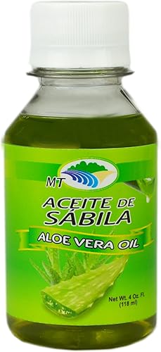 Madre Tierra Aceite De Sabila, Aceite De Aloe Vera 4 Oz